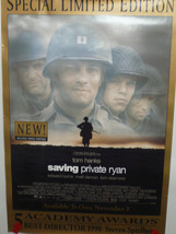 Saving Private Ryan Tom Hanks Matt Damon Tom Sizemore Home Video Poster 1998 - £30.02 GBP