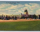 El Paso Municipal Airport Postcard 1950&#39;s - $8.91