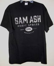Sam Ash Music Store Promo T Shirt Born 1924 Bred Brooklyn Size Large - $49.99