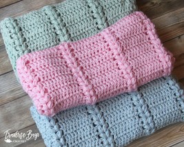 Braided puff crochet baby blanket PATTERN ONLY - £6.34 GBP