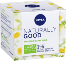 Nivea - Naturally Good Organic Chamomile Sensitive Day Cream - 50ml - £35.41 GBP