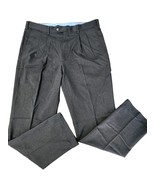 Roundtree &amp; Yorke TravelSmart Classic fit Smart Dress Pants 36x32 Pleate... - $20.58 CAD