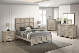Callington White-Wash 4PC Queen Bedroom Set with Panel Bed - $1,599.00