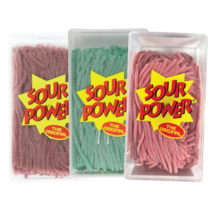 Sour Power Variety Unwrapped Candy Straws | 200 Straws | 49.4oz | Mix &amp; Match - £19.96 GBP+