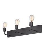 Hampton Bay Northvale 24 in 3-Lights Bathroom Vanity Light In Metal Matt... - $449.02 MXN