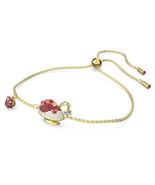 NIB SWAROVSKI Cariti Red Bean Ice Bracelet 5634702 Chinese Red Ice Cream... - $155.40 CAD
