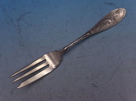 Japanese aka New Japanese by Whiting Sterling Silver Pie Fork 3-tine 6 1/2&quot; - £240.63 GBP