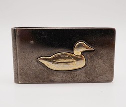 Métal Argent Pince Canard - $33.65