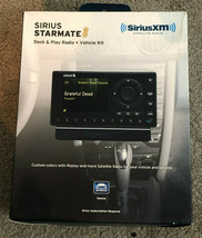 SIRIUS STARMATE 8 PORTABLE SATELLITE RADIO KIT DOCK ANTENNA POWER ADAPTE... - £90.12 GBP