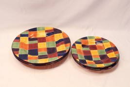 An item in the Pottery & Glass category: Tabletops Caracus 2 Dinner + 2 Salad Plates