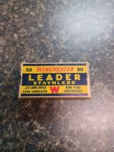 Vintage Winchester  Leader Staynless, 22 LR Ammo Box, (Empty) #2 - €25,30 EUR