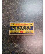 Vintage Winchester  Leader Staynless, 22 LR Ammo Box, (Empty) #2 - $29.69