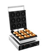 VEVOR Electric Donut Maker, 2000W Commercial Doughnut Machine with Non-s... - $9,107.13 MXN