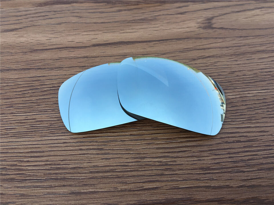 Silver titanium Polarized Replacement lenses for-Oakley Crankshaft - $9.89