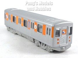 7 Inch SEPTA Metro Subway Train Car 1/128 Scale Diecast Model - $19.79