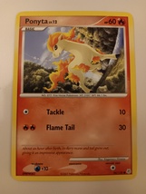 Pokemon 2007 Diamond & Pearl Ponyta 94/130 Single Trading Card NM - $11.99