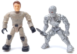 Mega Bloks Construx Terminator T-3000 + T-800 Figure - $36.19