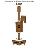 2011 Mastercraft X25 Swim Platform Cockpit Pad Boat EVA Foam Teak Deck F... - $15,212.57 MXN