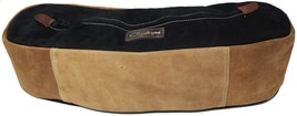 Horse Horse Suede Leather Saddle Cantle Trail Riding Bag Brown 102AA30 - $44.54