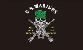 Marine Mess With The Best Flag - 3x5 Ft - £16.23 GBP