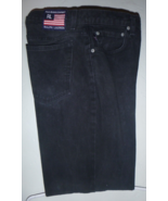 Woman&#39;s Ladies Ralph Lauren Black Jeans Pants Sz: 14x29 w/ American Flag... - £15.72 GBP