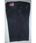 Woman&#39;s Ladies Ralph Lauren Black Jeans Pants Sz: 14x29 w/ American Flag... - $384.85 MXN