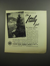 1954 Italian State Tourist Office Ad - Making it easier to see Italy first - £14.55 GBP