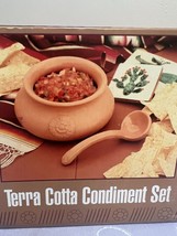 Vintage   Terra-cotta Condiment set - $20.81 CAD
