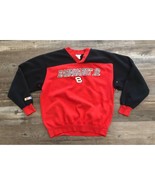 Vintage Chase Authentics Dale Earnhardt #8 Red &amp; Black Sweatshirt Medium - $31.62