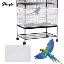 Bird Cage Seed Catcher Guard Net Cover Mesh Net Cover Parrot 55&quot; to 100&quot;... - $8.70