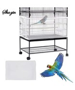 Bird Cage Seed Catcher Guard Net Cover Mesh Net Cover Parrot 55&quot; to 100&quot;... - $11.93 CAD
