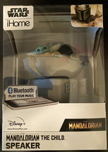 Star Wars The Mandalorian The Child Baby Yoda iHome Bluetooth Wireless S... - £31.97 GBP