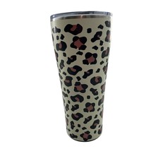 Swig Life Luxy Leopard 32 OZ Tumbler Cold Hot With Slide Lid Animal Print USED - £14.13 GBP