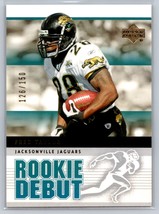 2005 Upper Deck Rookie Debut #47 Fred Taylor Gold SN150 #/150 - £4.77 GBP