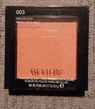 Revlon Powder Blush, Mauvelous 3, 0.17 oz (MK10) - £13.22 GBP