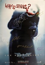 The Dark Knight Cast Signed Movie Poster - £884.70 GBP