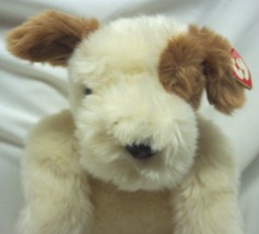 Vintage 1998 TY CLASSICS SOFT PATCHES THE DOG 13&quot; Plush Stuffed Animal Toy - £29.74 GBP