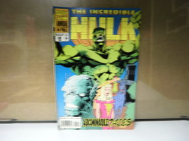 L3 Marvel Comic The Incredible Hulk 64 Page Annual 20 1994 In Good Condition - £4.94 GBP