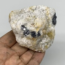 214.2g, 2.7&quot;x2.6&quot;x1.5&quot;, Galena Cerussite Chunk Rough Mineral Specimens, B11069 - £10.93 GBP