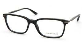New Giorgio Armani AR7030 5001 Black Eyeglasses Frame 54-17-140mm B36mm Italy - £113.57 GBP