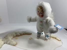 Ashton Drake “Follow The Leader” Doll - SnowBaby Art. 2 Dolls With Ice And Snow - £45.85 GBP