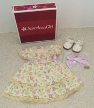 American Girl 18&quot; Doll Kit&#39;s Summer Dress Shoes Bow Outfit Floral Lace *... - $2,404.18 MXN