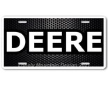 Old Style John Deere Inspired Art Mesh FLAT Aluminum Novelty License Tag... - $17.99