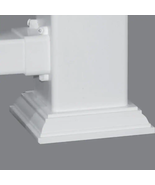 4 In. X 4 In. White New England Base Trim - €5,09 EUR