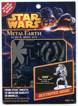 Metal Earth Star Wars Destroyer Droid 3D Puzzle Micro Model  - $12.86