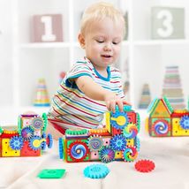 130pcs Magnetic Building Blocks Gear Toy Educational STEAM Toy for Toddl... - £29.59 GBP
