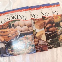 Complete Set of 4 All-American Cooking- A Collection of Savory Recipes Paperback - £11.86 GBP