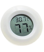 LCD Digital Thermo-Hygrometer Round Electronic Temperature &amp; Humidity Mo... - $7.91