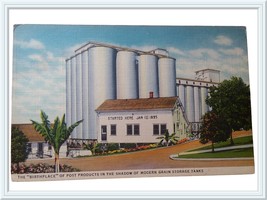 Vintage Post Cereal General Foods Postcard Battle Creek Michigan, Unused - £5.54 GBP