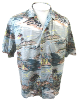 Royal Creations Men Hawaiian Aloha Shirt Pit To Pit 24 Xl Cotton Camp Luau Vtg - £23.32 GBP